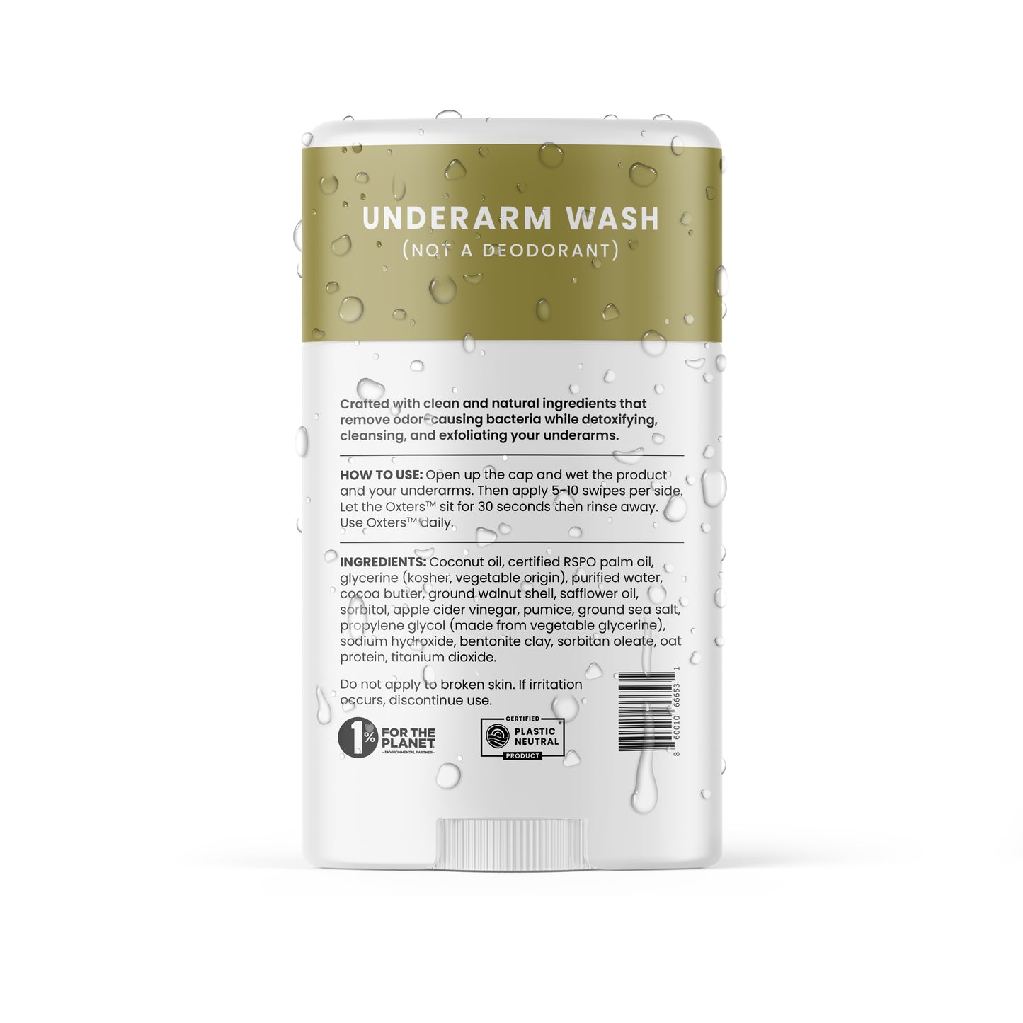 Clay In-Shower Underarm Wash